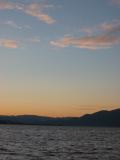 Sunset in Penticton, BC over Lake Okanagan