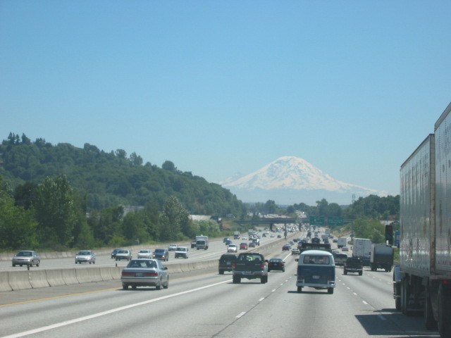 Mount Ranier, one day we'll get closer to it