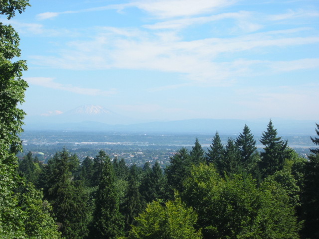 View of Portland from Washington Park