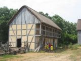 German barn, Old World Wisconsin