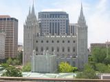 The Mormon temple (members only inside)