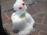 New Orleans snowman